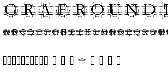 GrafRoundish Medium font
